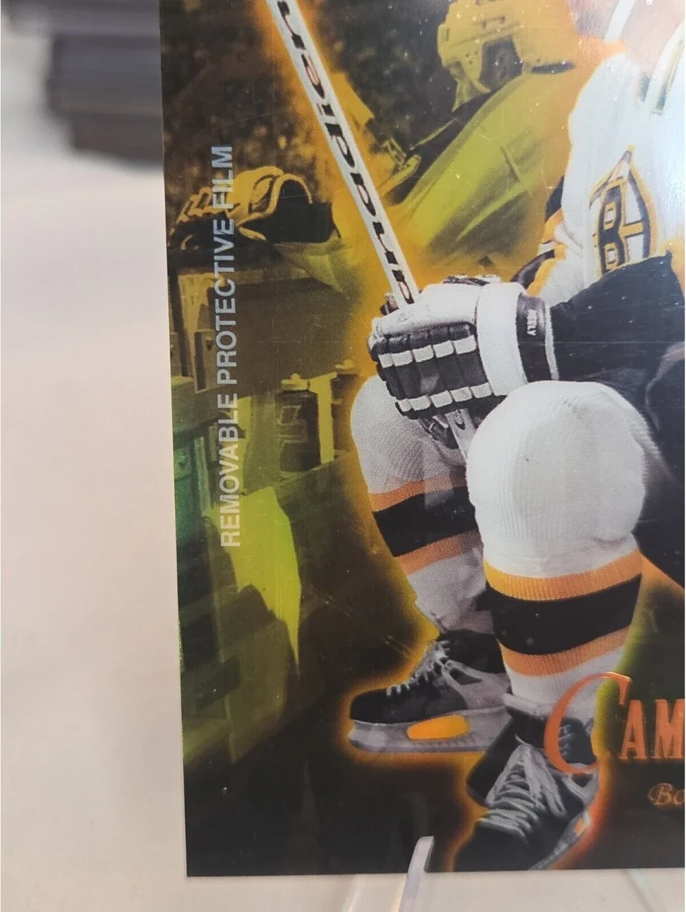 1995-96 Select Certified Edition Cam Neely #57 Mirror Gold w/Coating